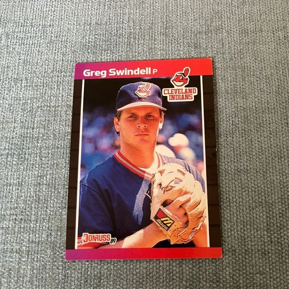 1989 Donruss Cleveland Indians Baseball Card Trading Card